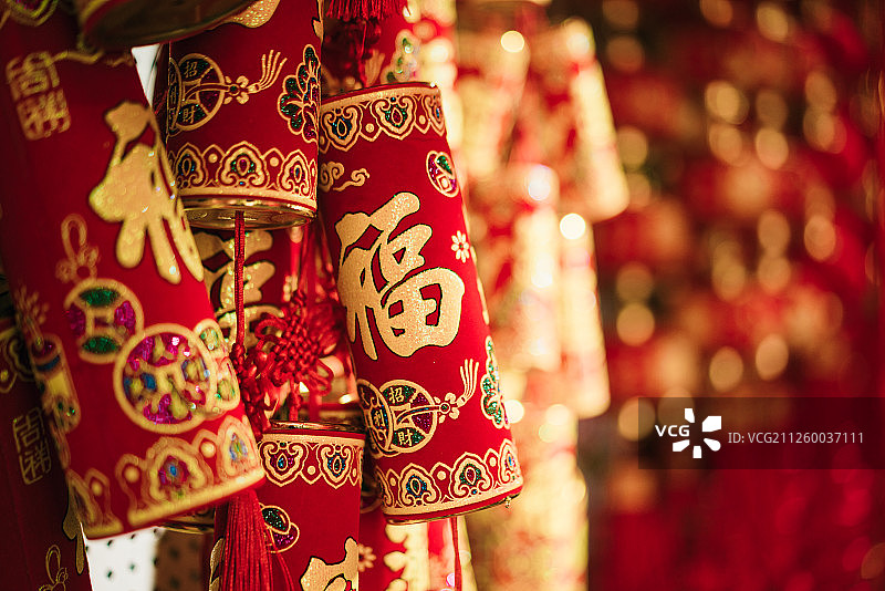 春节年货挂件图片素材