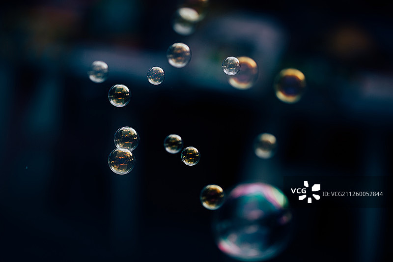 泡沫彩色童真梦幻图片素材