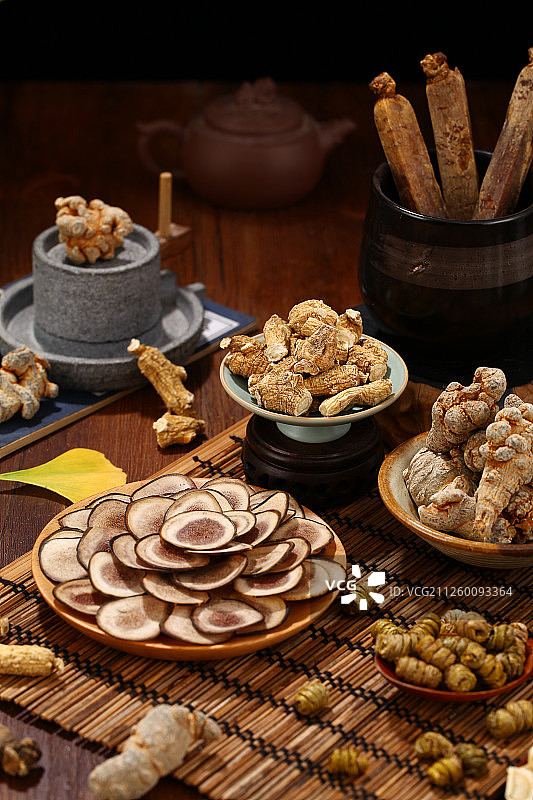 滋补中药图片素材