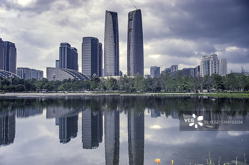 成都银泰中心图片素材