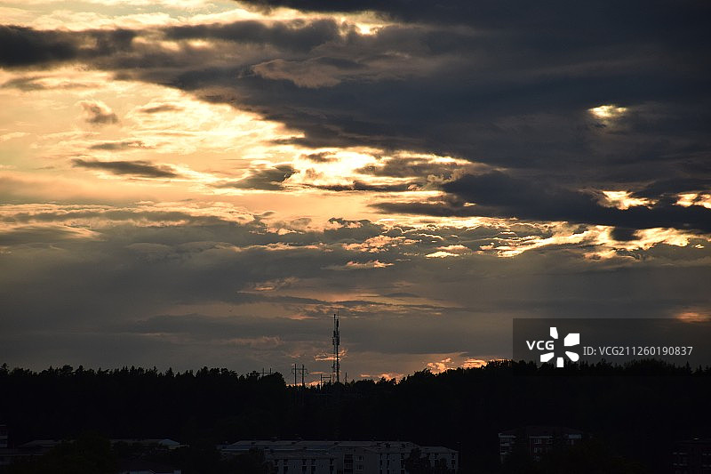 晚上的天空图片素材