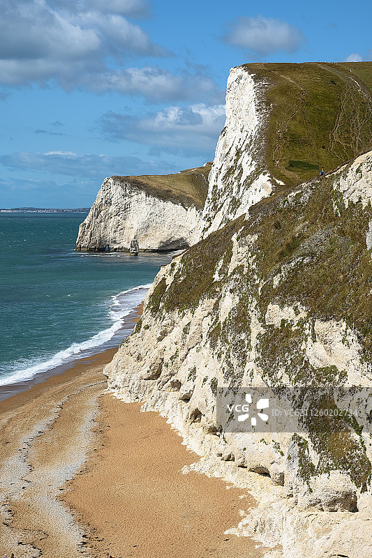 白色悬崖图片素材