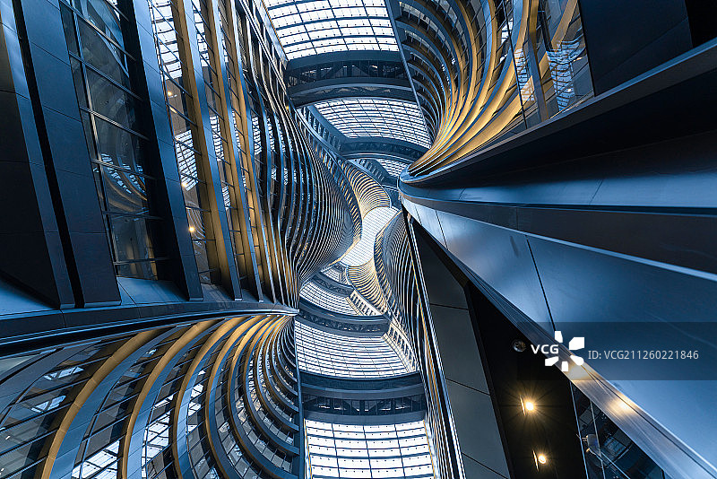 丽泽SOHO内部结构图片素材