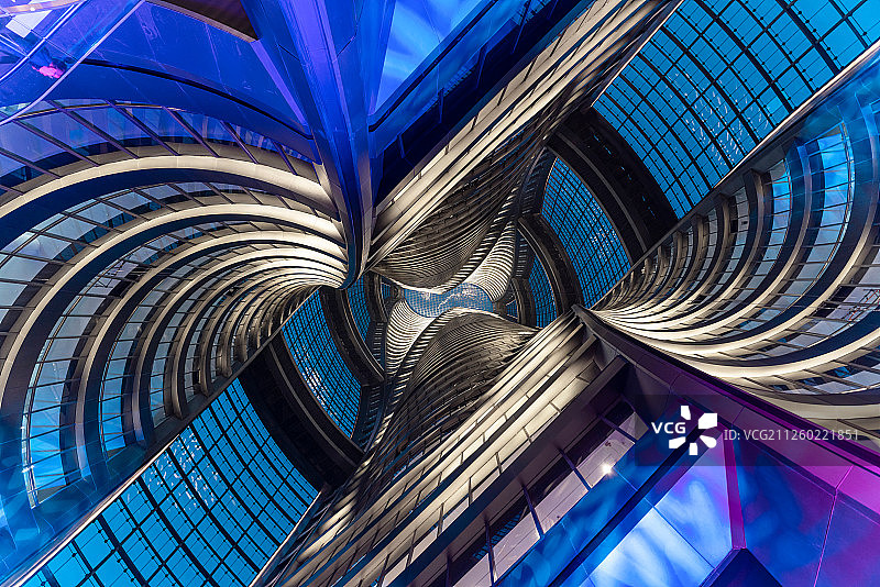 丽泽SOHO内部结构图片素材