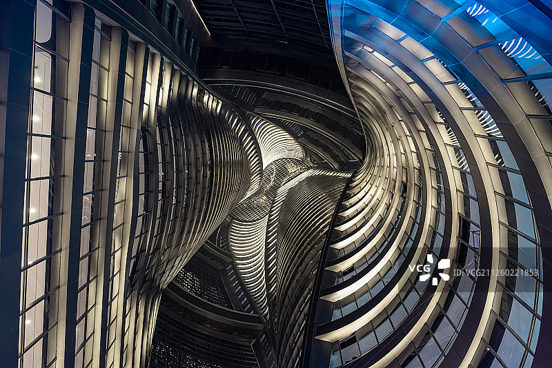 丽泽SOHO内部结构图片素材