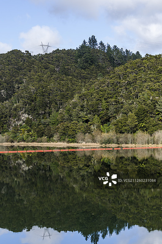 新西兰卡拉皮罗湖图片素材