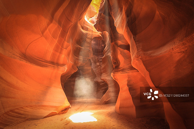 上羚羊峡谷图片素材