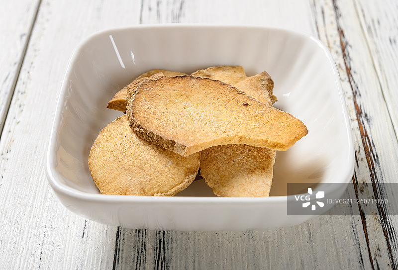 影棚拍摄中药泽泻特写图片素材