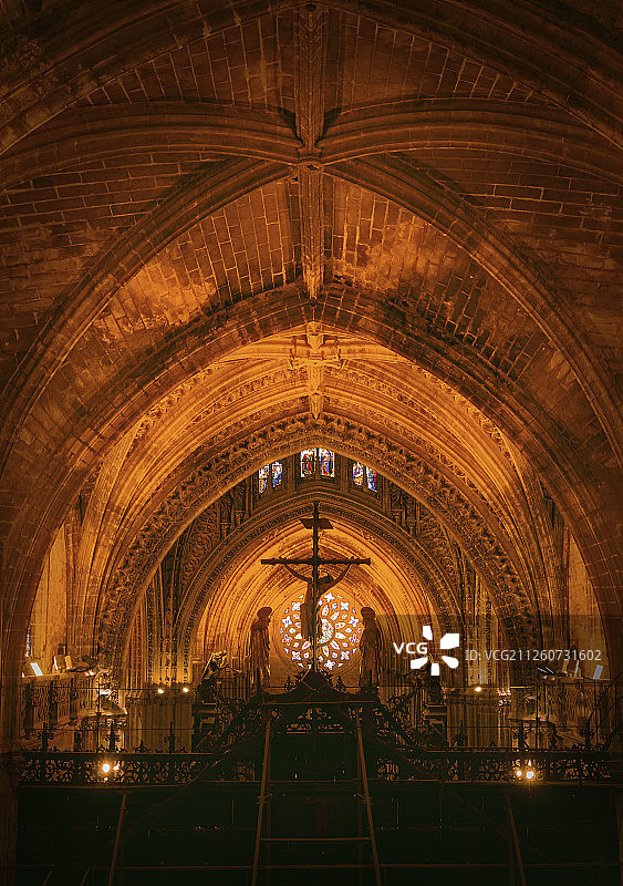 塞维利亚大教堂图片素材