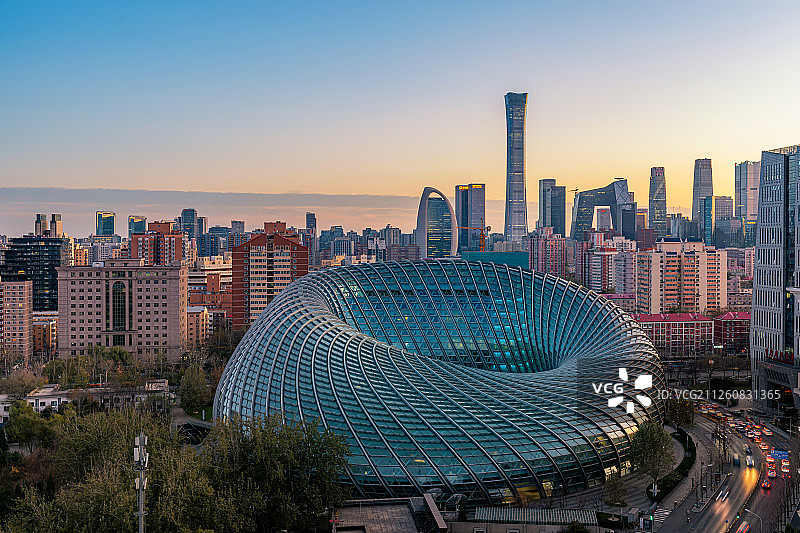 凤凰中心，北京，CBD，商务区图片素材