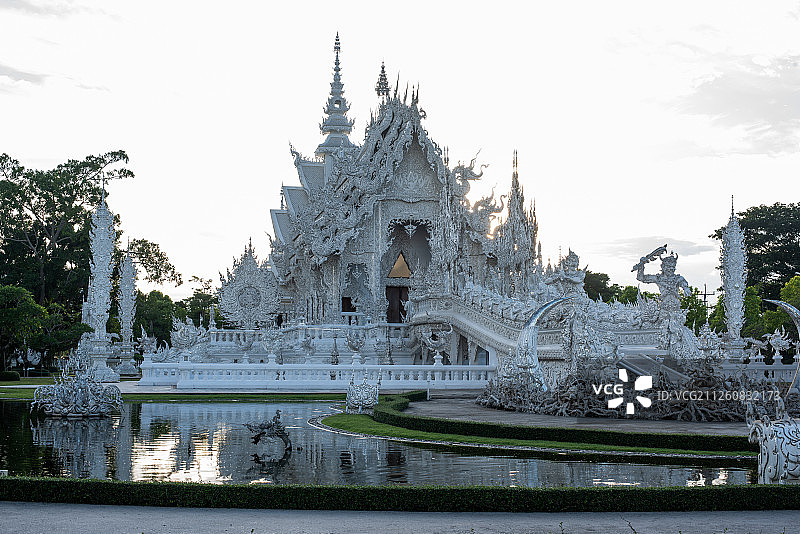 泰国白庙图片素材