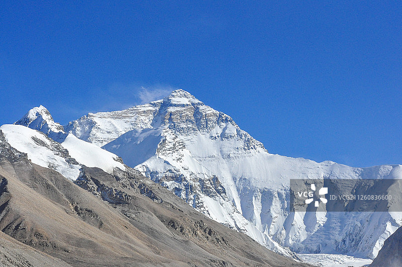 西藏珠穆朗玛峰图片素材