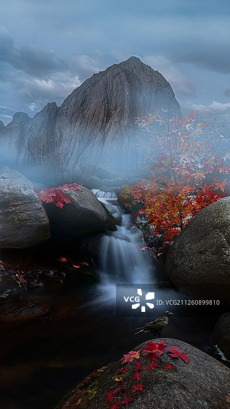 雾灵山图片素材