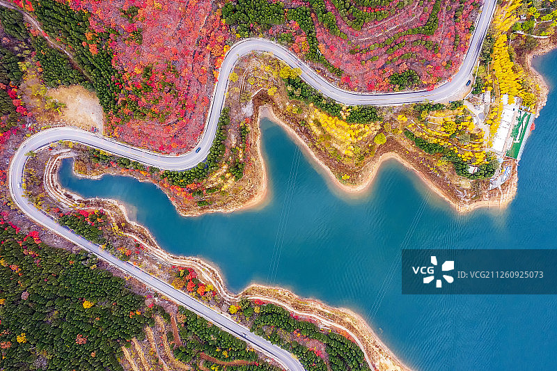 北京市平谷金海湖风光图片素材