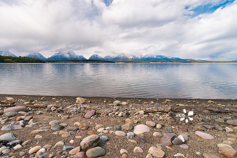 美国怀俄明州杰克逊霍尔大提顿公园风光图片素材