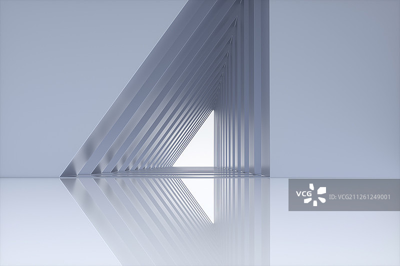 3D现代简洁抽象空间背景图片素材