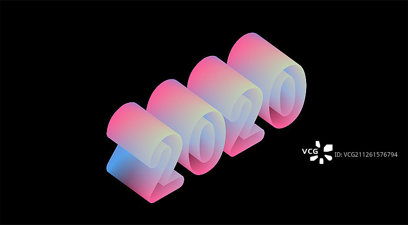 2020新年数字图片素材