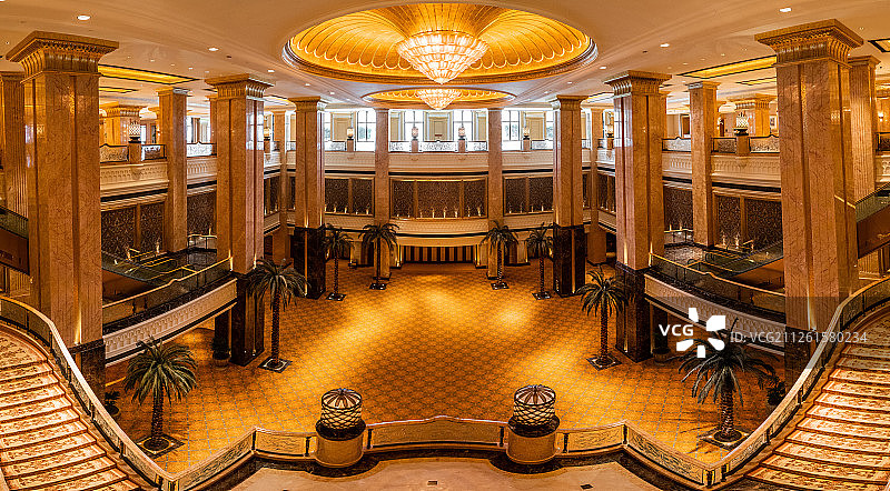 阿布扎比皇宫酒店室内图片素材