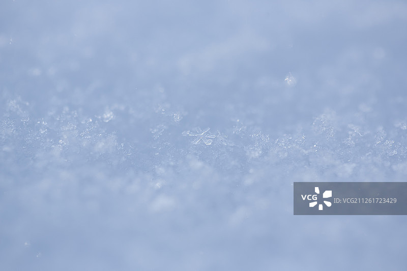 纯净背景雪粒特写图片素材