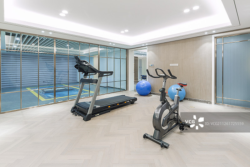 别墅健身房图片素材