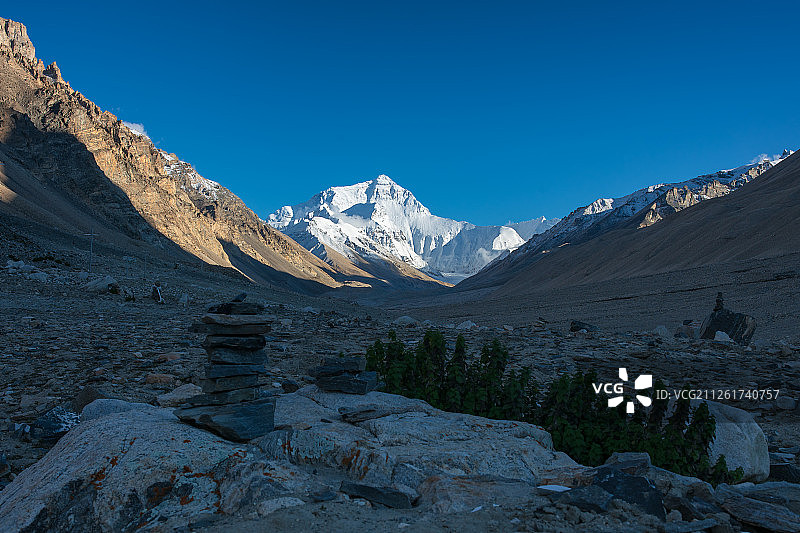 珠穆朗玛峰图片素材