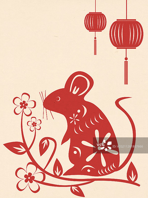 剪纸风图片素材