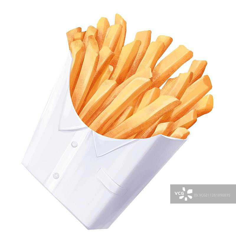 薯条美食图片素材