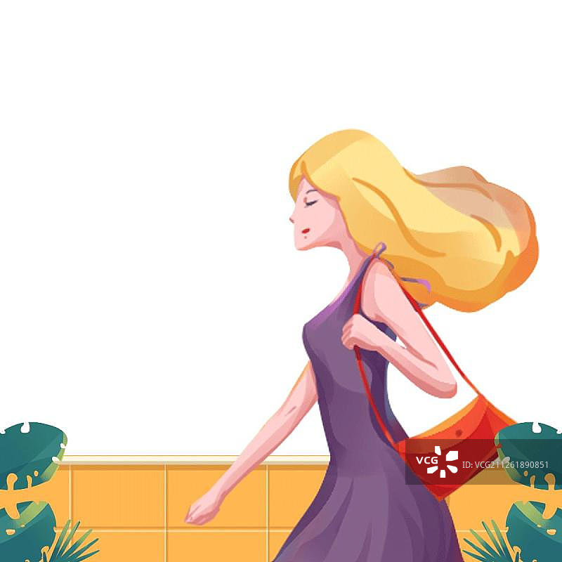 职场办公女性图片素材