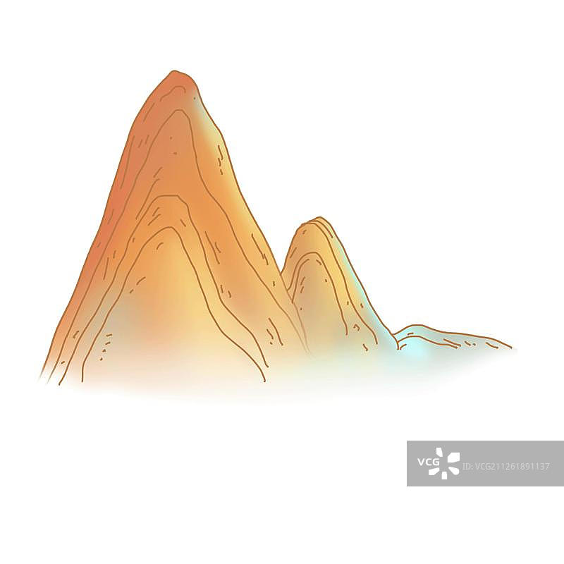 中国风山水图片素材