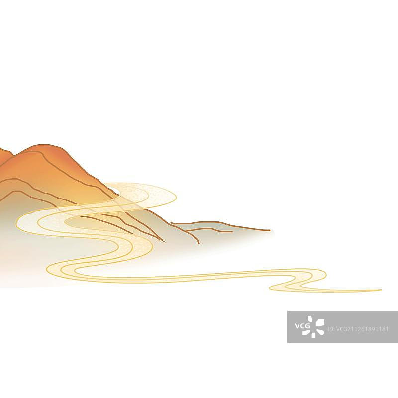 中国风山水图片素材