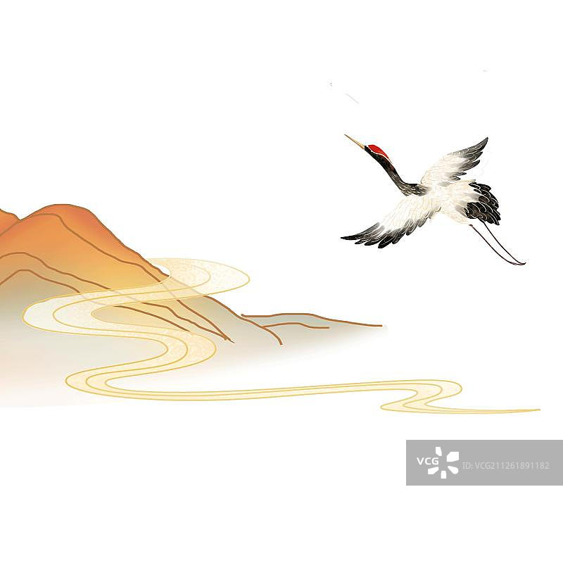 中国风山水图片素材