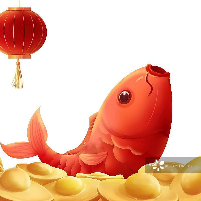 锦鲤元素图片素材