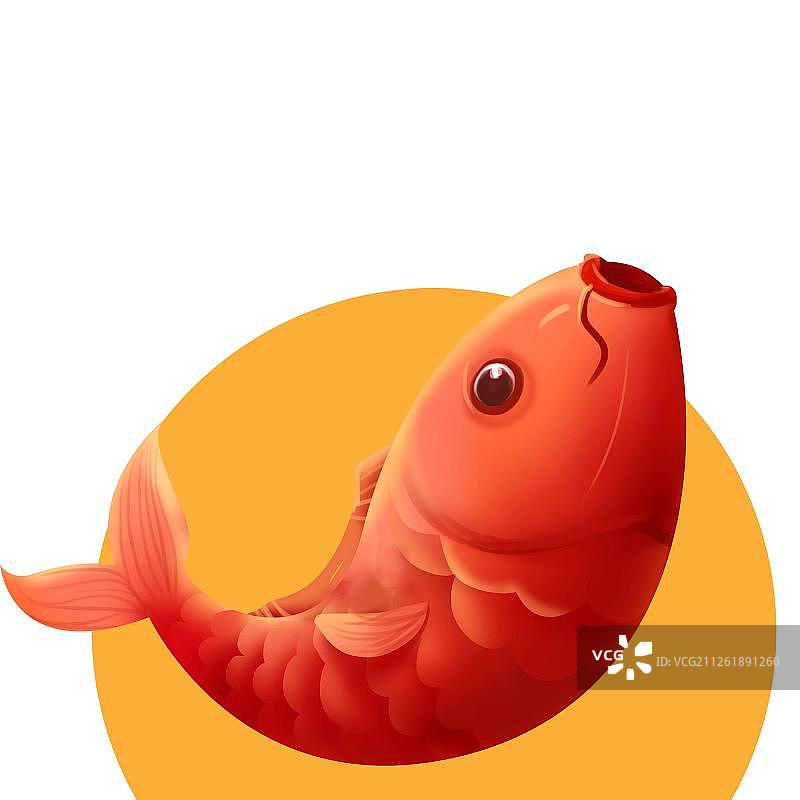 锦鲤元素图片素材