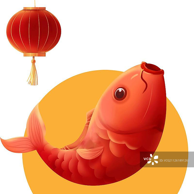 锦鲤元素图片素材
