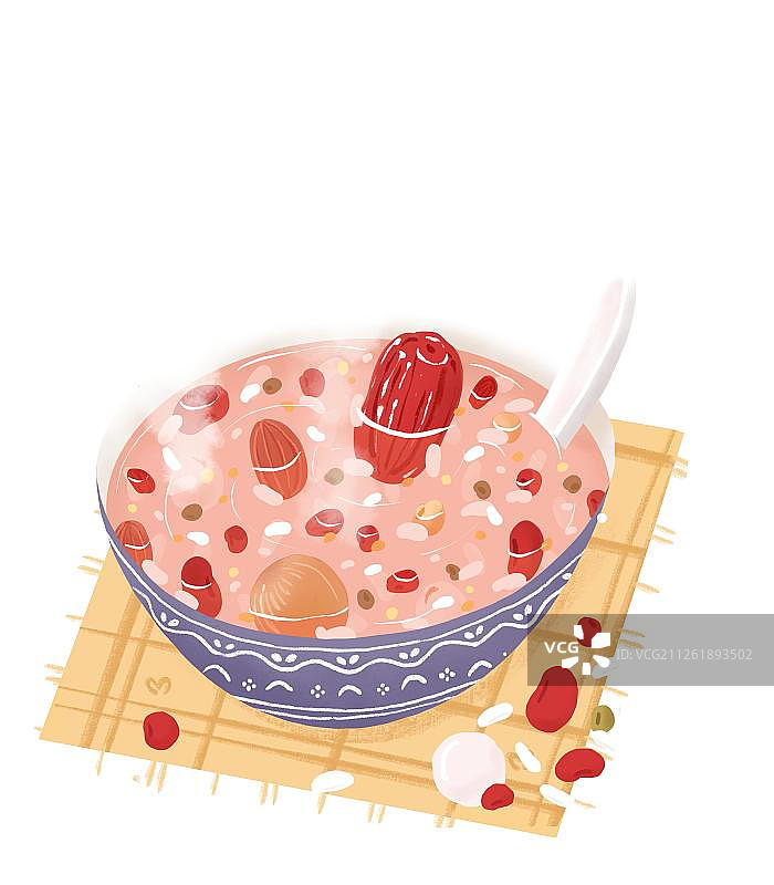 一碗腊八粥图片素材