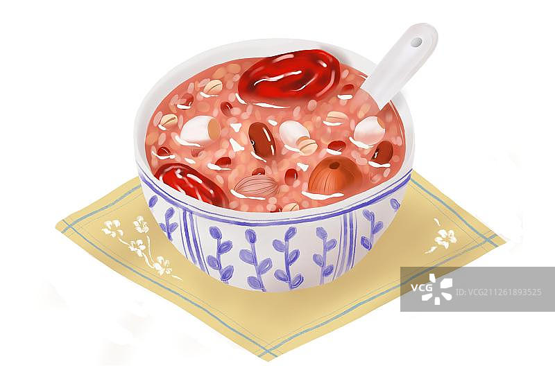 一碗腊八粥图片素材