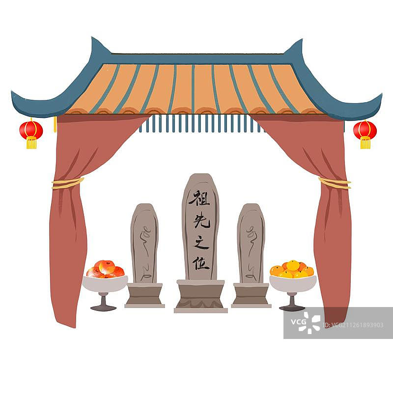 祖先之位图片素材