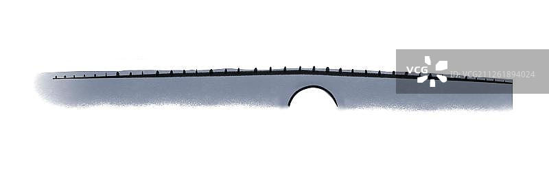 断桥无人图片素材