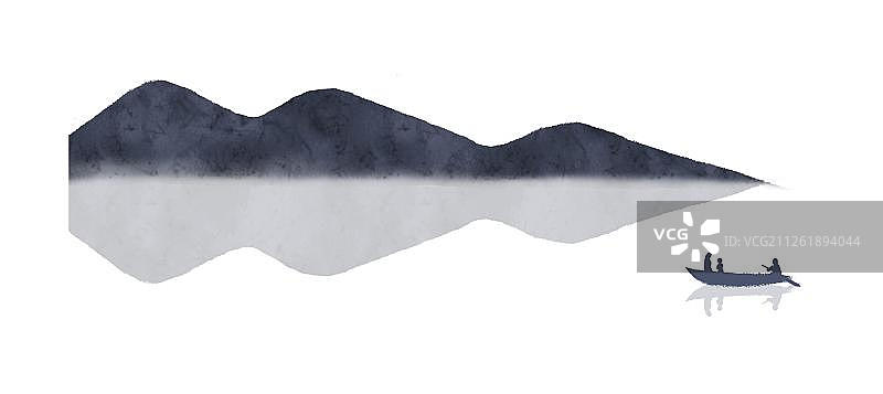 山加小船图片素材