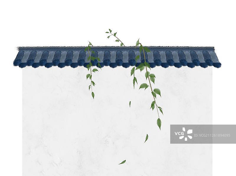 墙壁植物图片素材