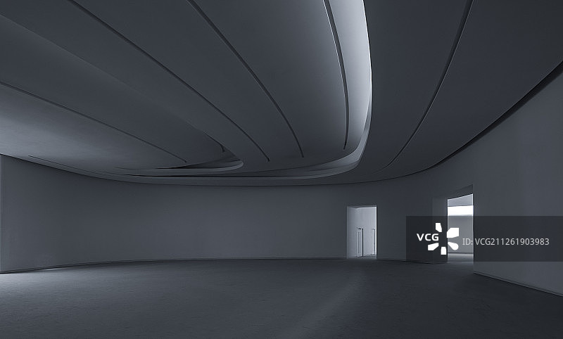 现代极简建筑汽车广告背景图图片素材