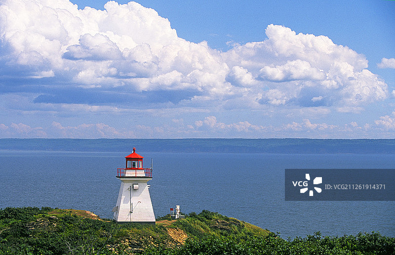 加拿大新不伦瑞克省的愤怒角图片素材