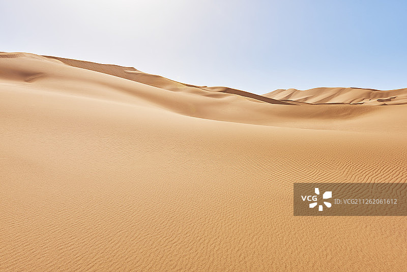 新疆库木塔格沙漠图片素材