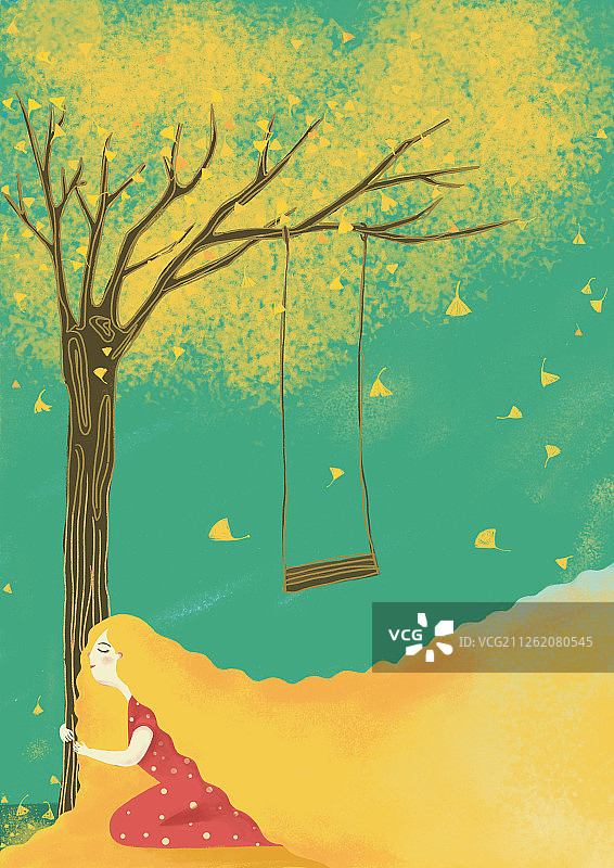 秋季银杏图片素材