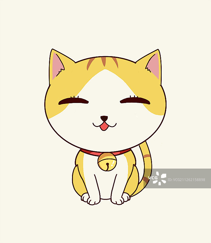 猫卡通图片素材