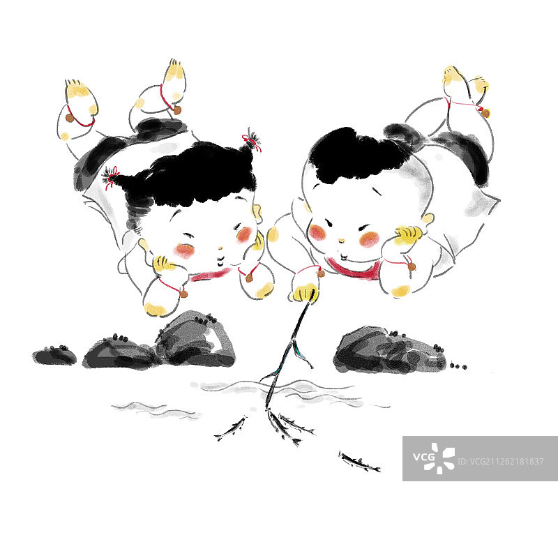 童年趣事图片素材