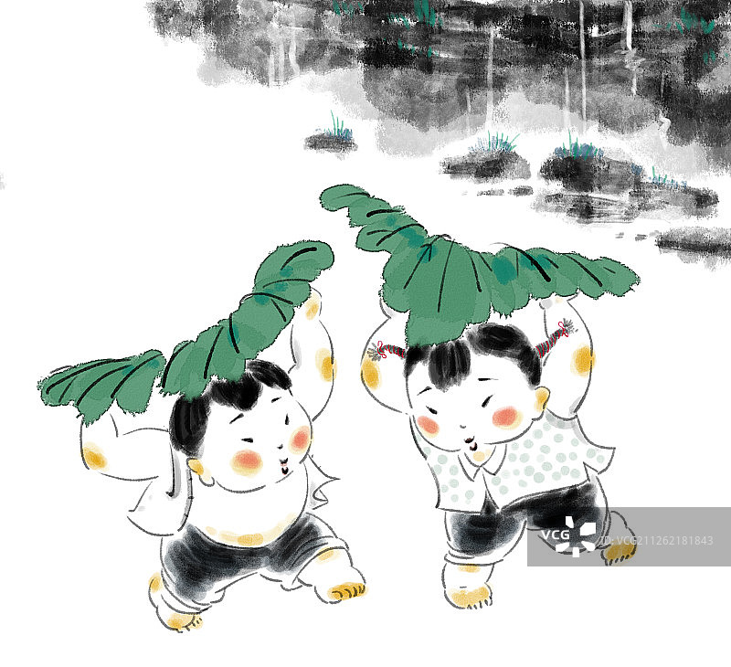 童年趣事图片素材