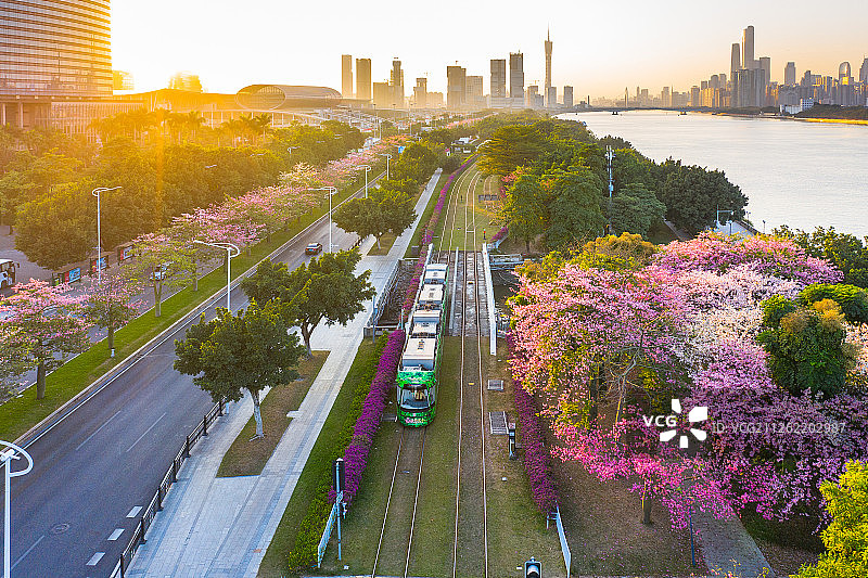 广州城市风光图片素材