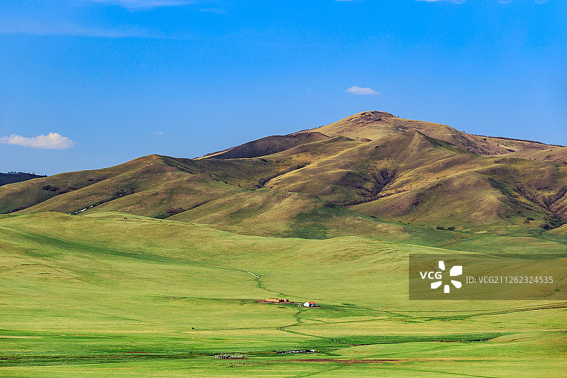 乌珠穆沁草原风光图片素材