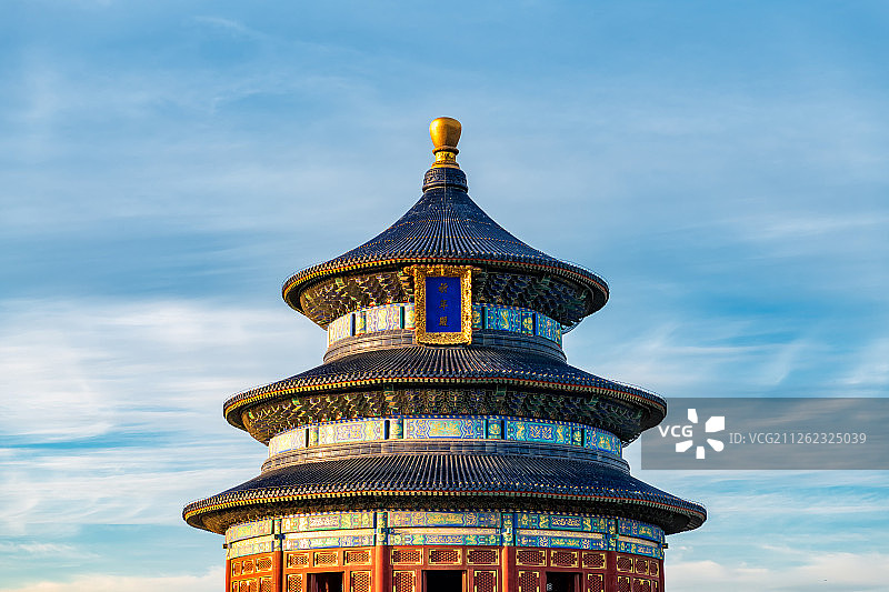 北京天坛祈年殿特写图片素材